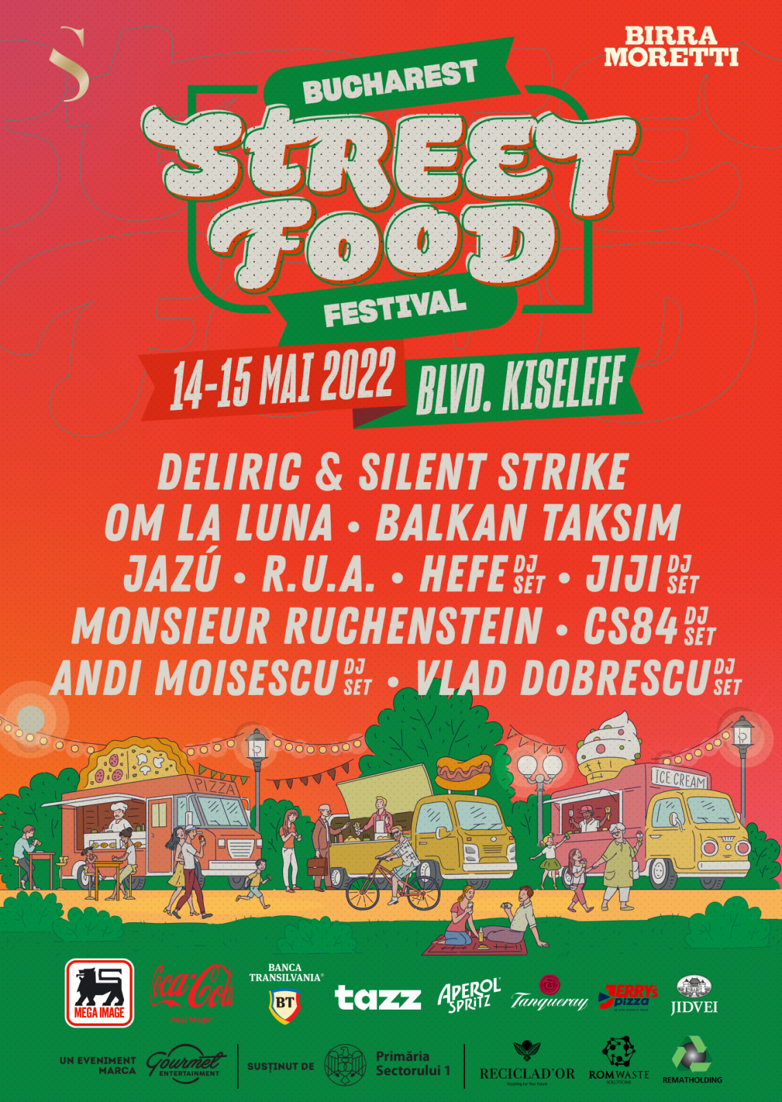afiș Bucharest Street Food Festival 2022
