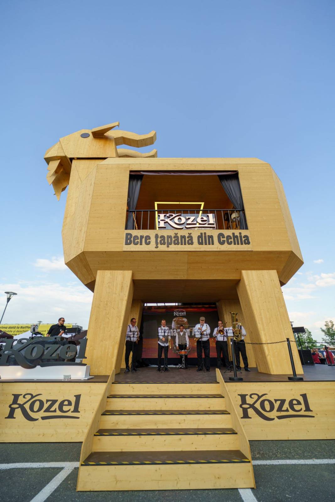 berea Kozel și țapul de 15 metri înălțime