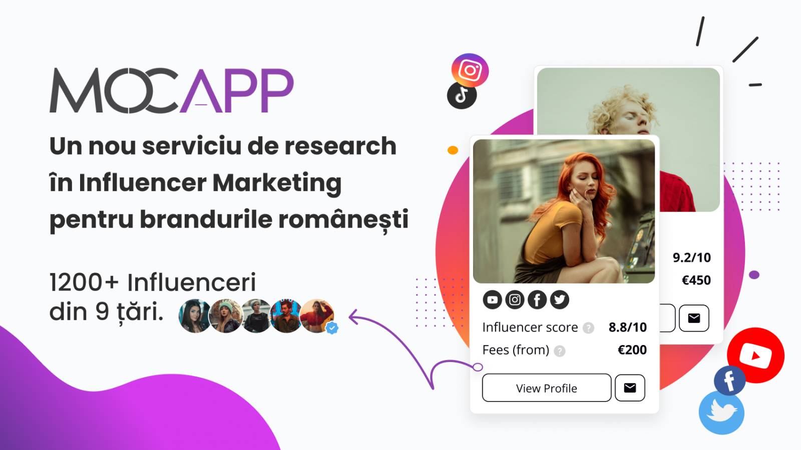MOCAPP, cea mai mare platformă de Influencer Marketing din România, lansează un nou tip de abonament, 