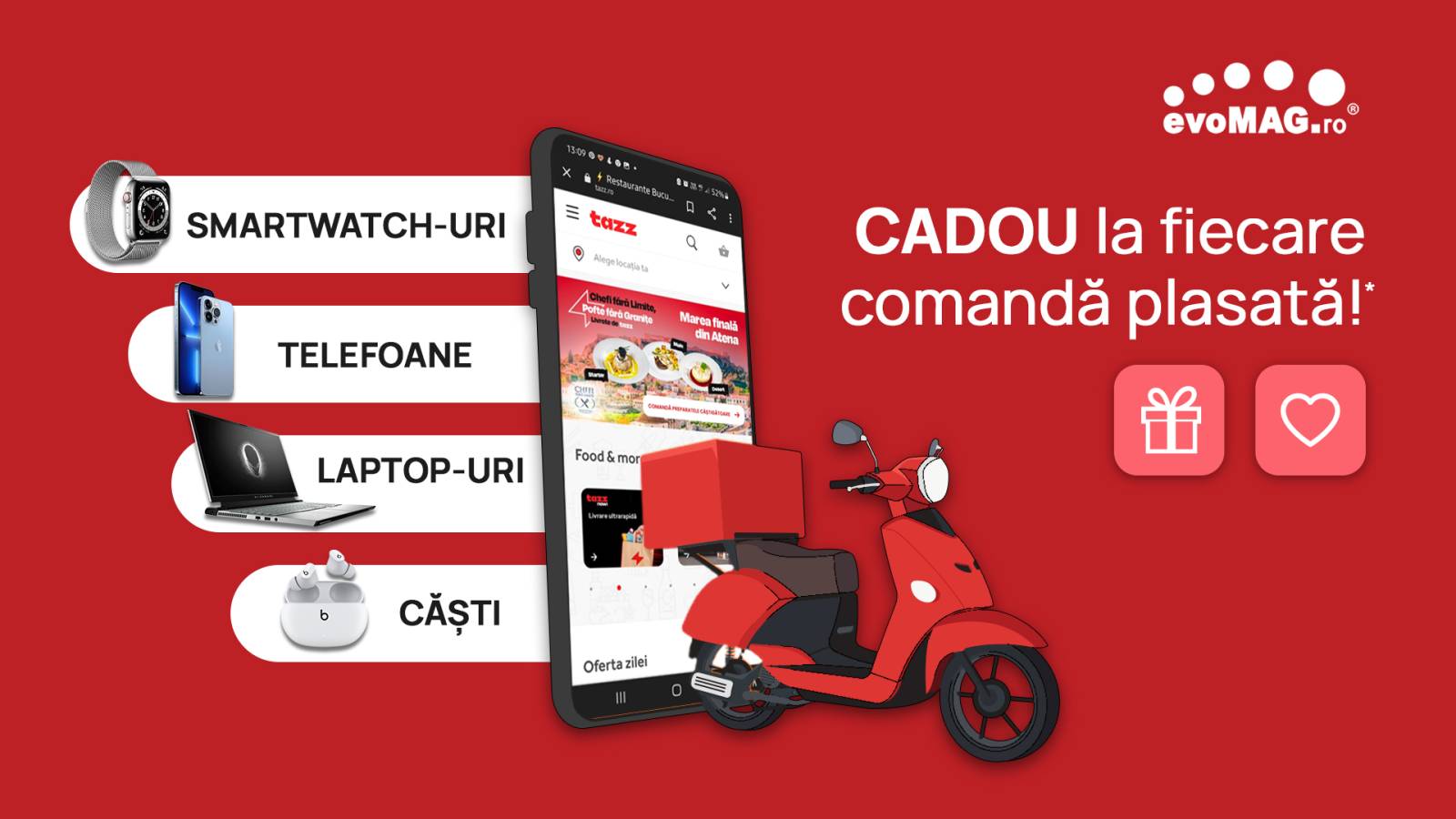evoMAG se listează și pe platforma Tazz