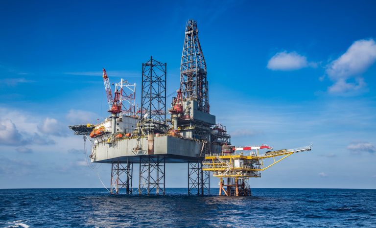 platforma offshore - Dreamstime.com