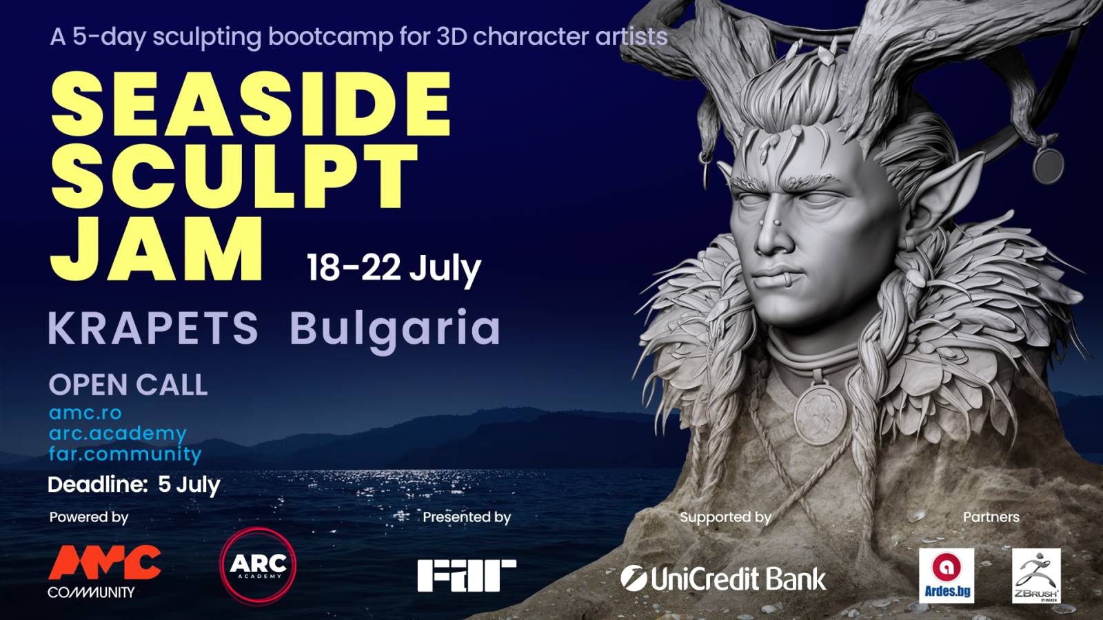 Se prelungesc înscrierile pentru Seaside Sculpt Jam, workshop-ul dedicat tinerilor care vor să urmez...