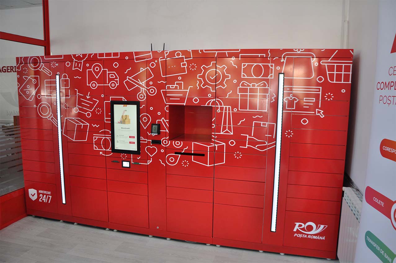 Poșta Română a lansat un Ghișeu Poștal Digital. Se pot trimite și primi colete ca la easybox 1 DSC 0455