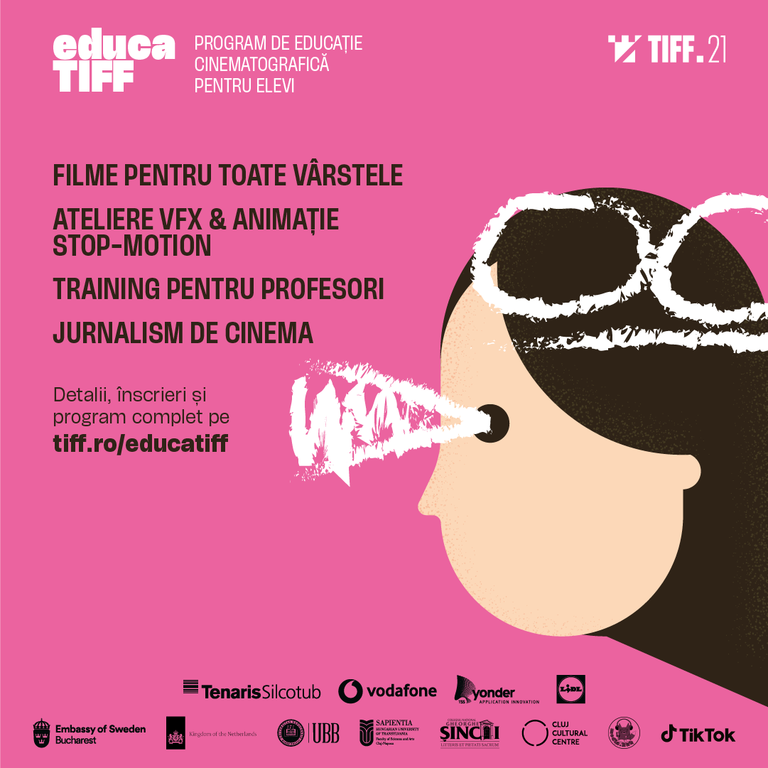 TIFF 2022: lansarea unui opțional de educație cinematografică și evenimente dedicate copiilor