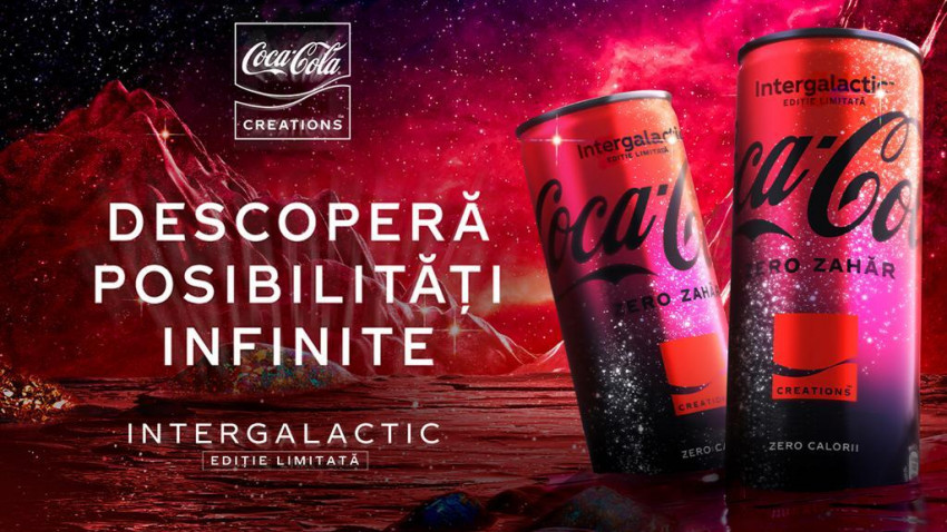 Coca-Cola anunță lansarea Intergalactic, în ediție limitată