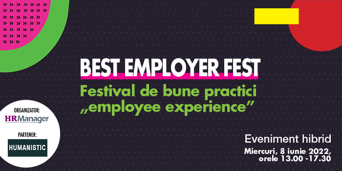 Revista HR Manager și Humanistic organizează o noua editie Best Employer Fest