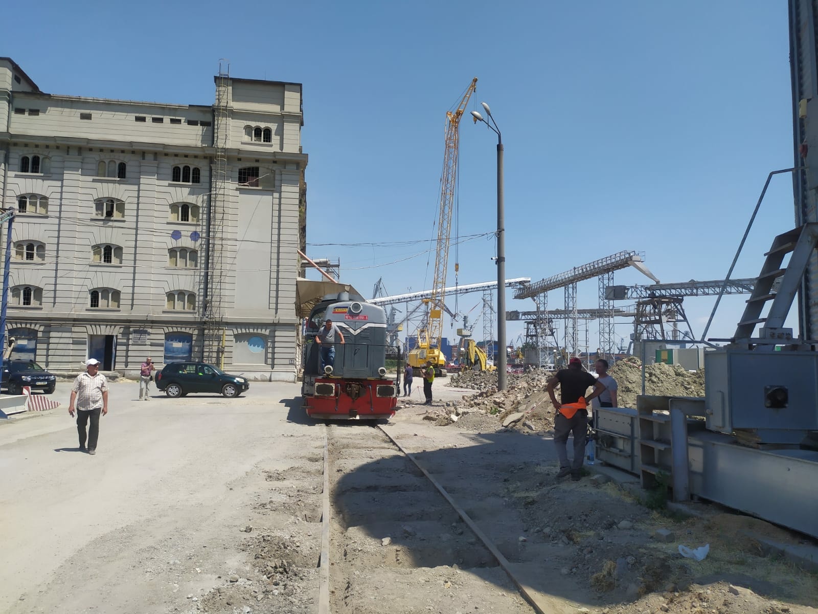 Linia de cale ferată cu ecartament larg de la Galați, reabilitată cu o lună mai devreme