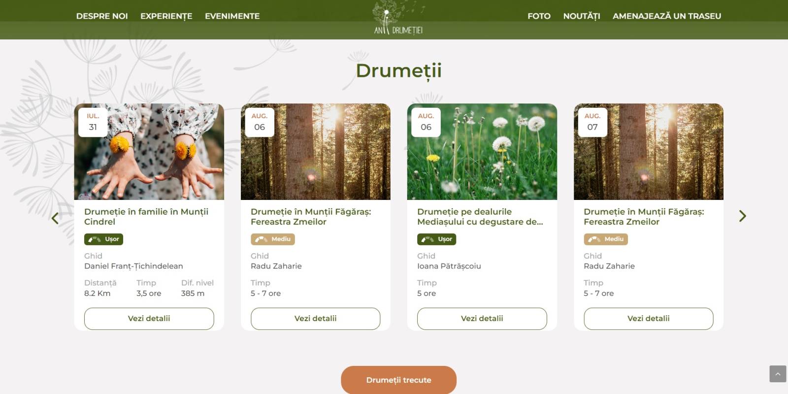 Site Anii Drumeției