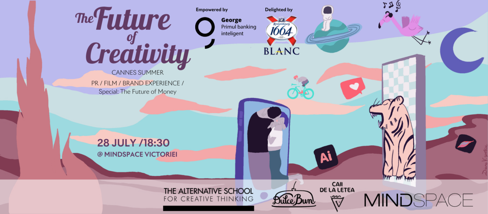 The Future of Creativity setează tendințele în comunicare pe 28 iulie la Mindspace