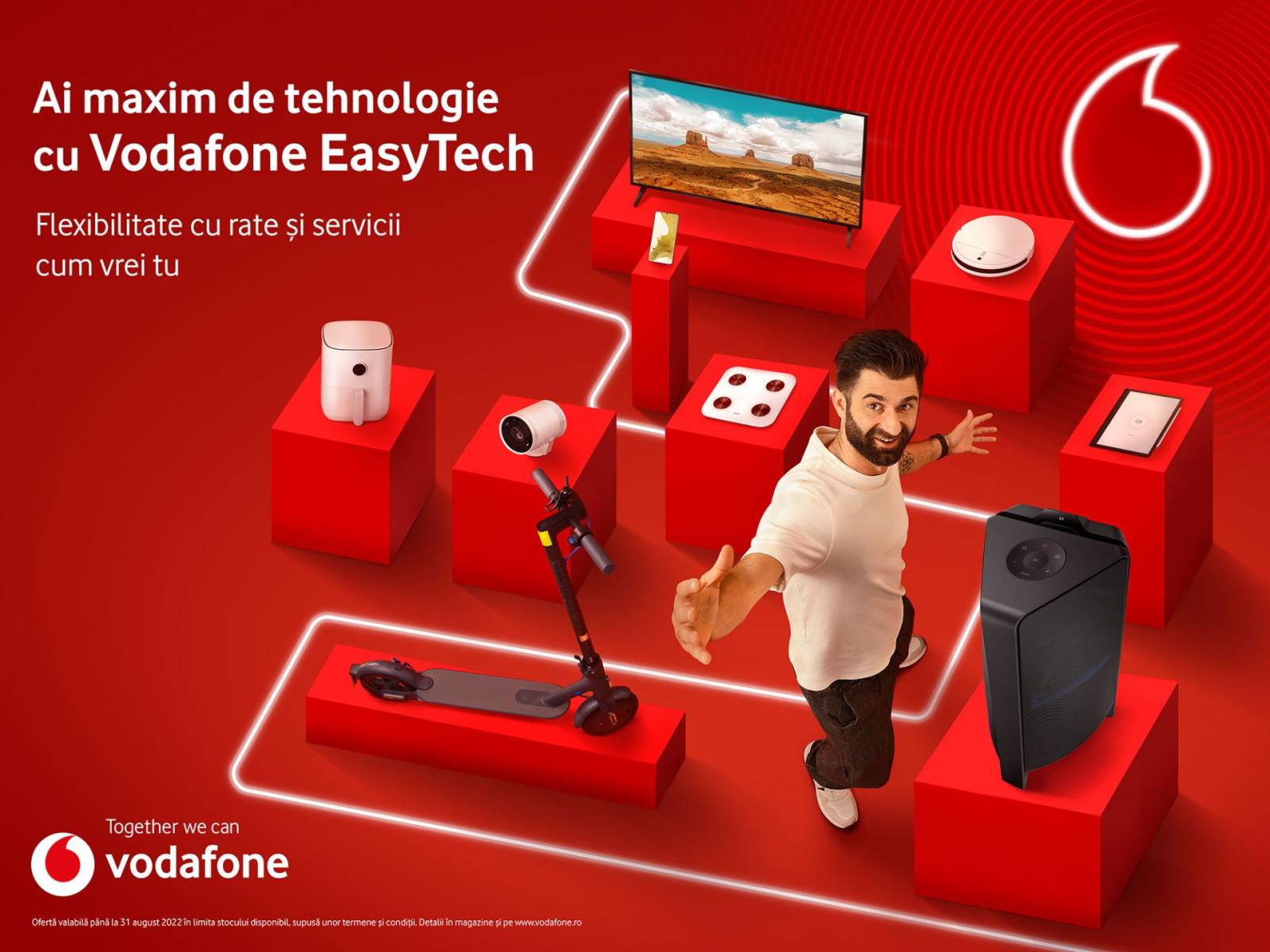 Vodafone lansează platforma comercială EasyTech și devine one stop shop