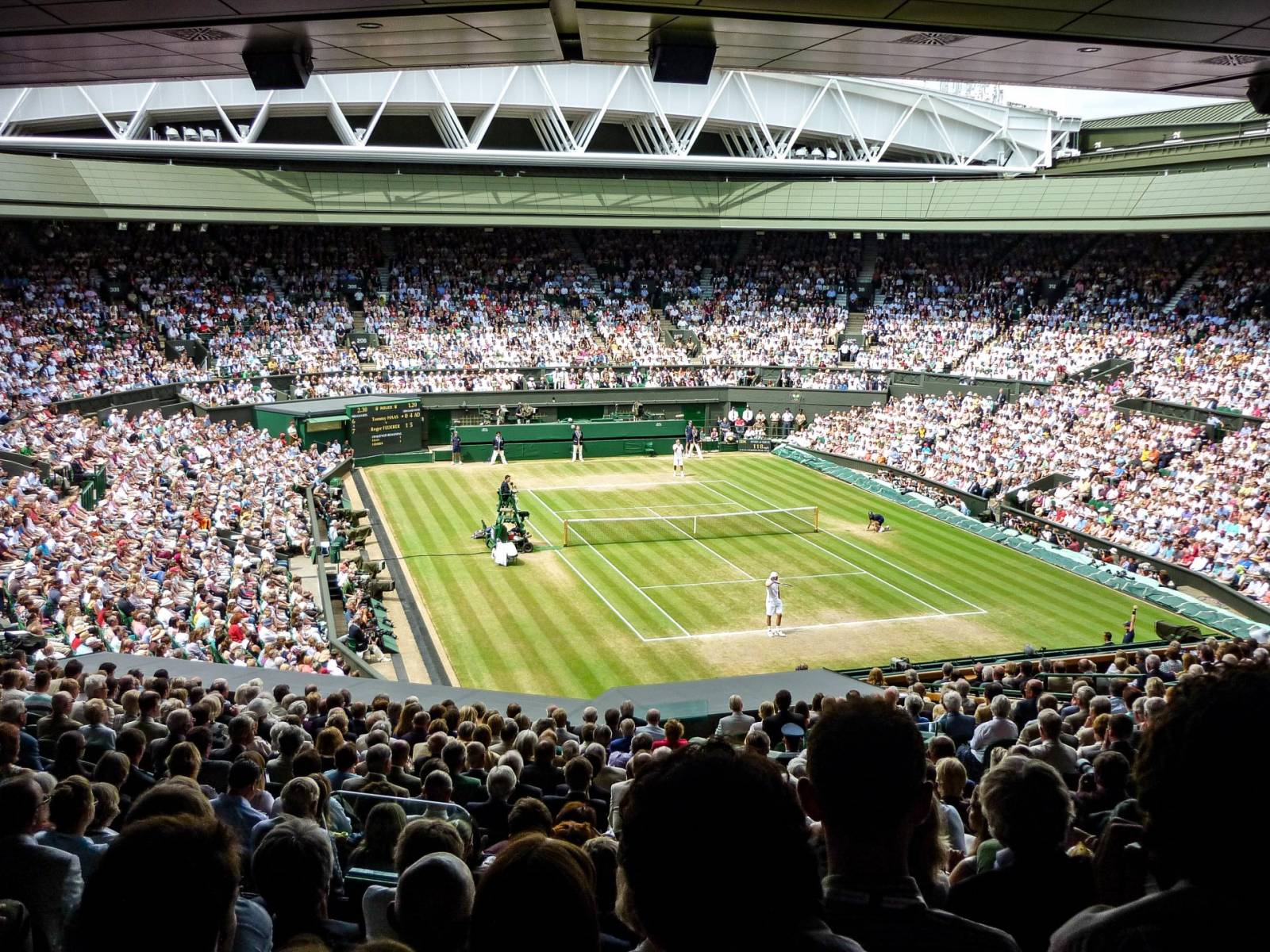 În culisele turneului de la Wimbledon
