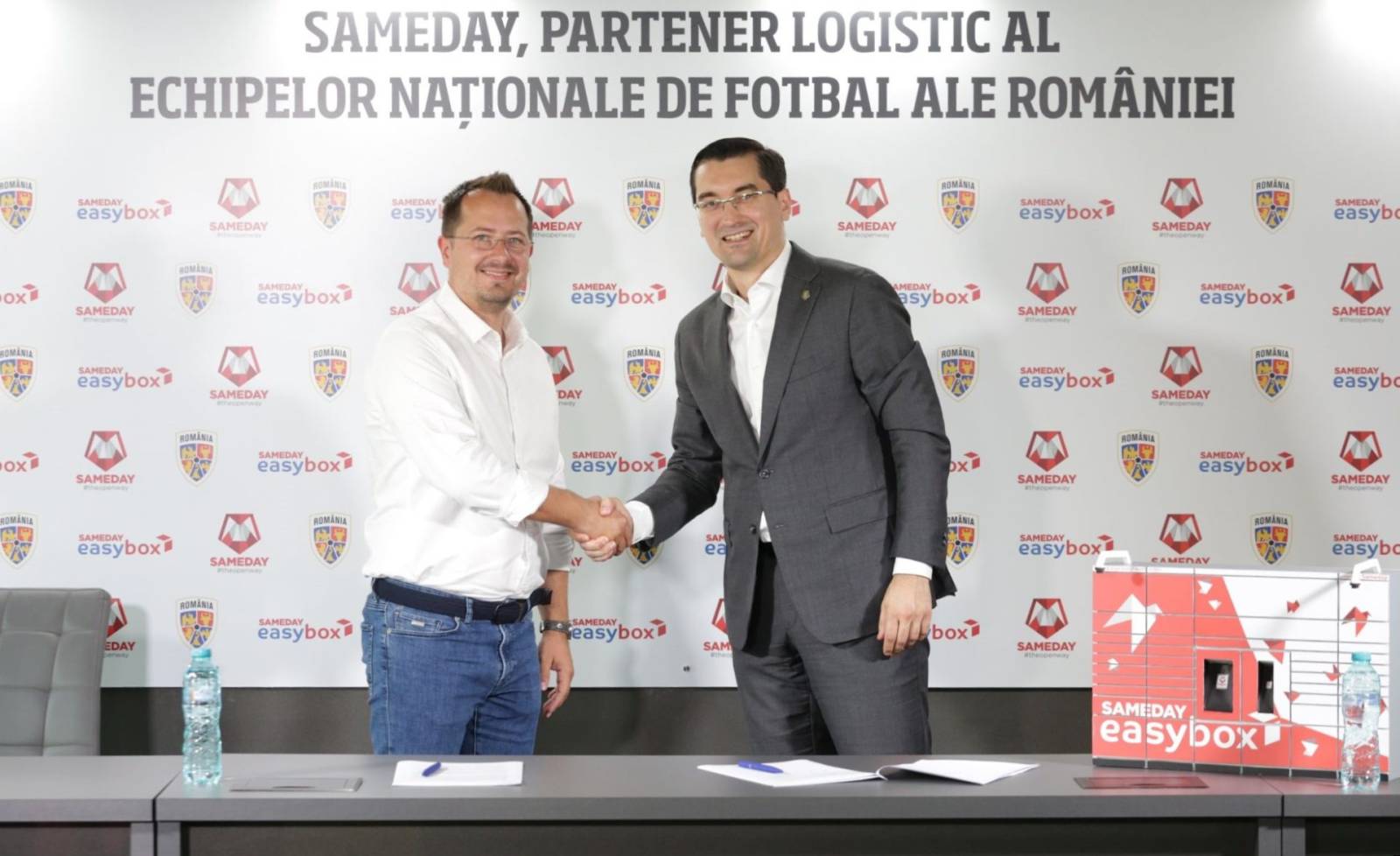 Sameday susţine echipele naționale de fotbal ale României printr-un parteneriat cu Federaţia Română ...