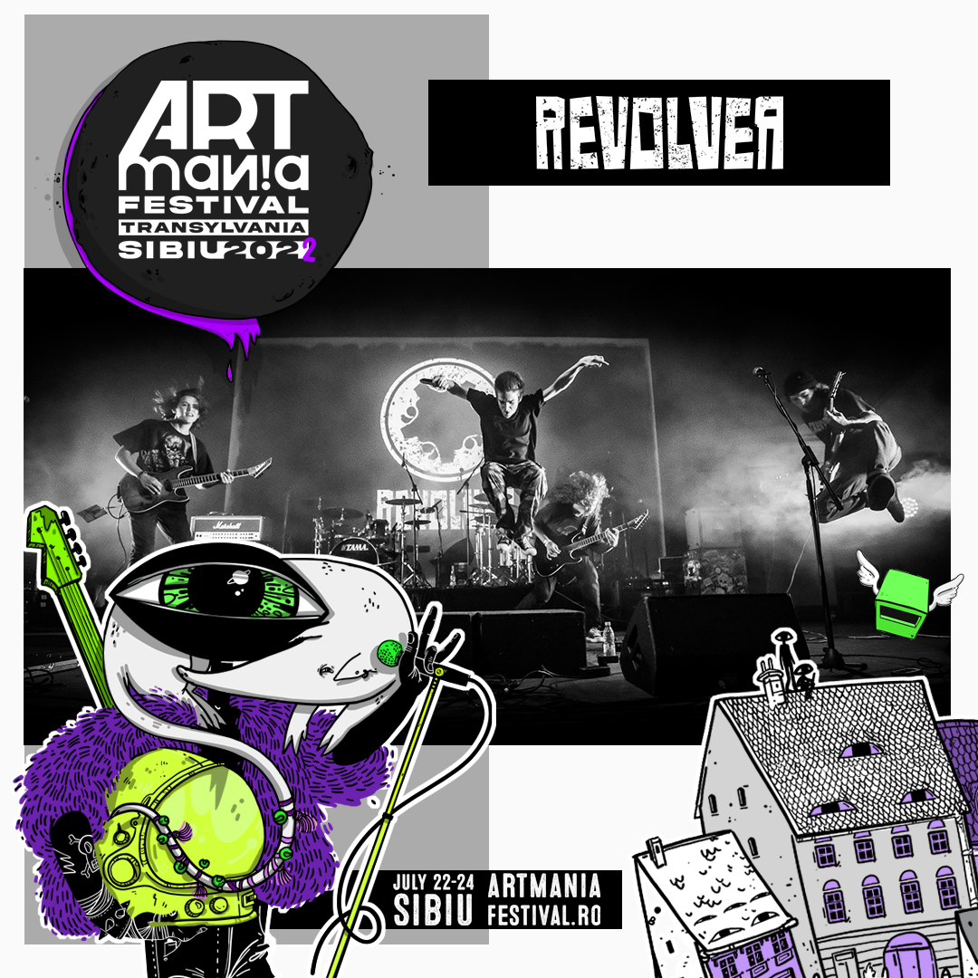 Trupa Revolver cântă la ARTmania Festival 2022