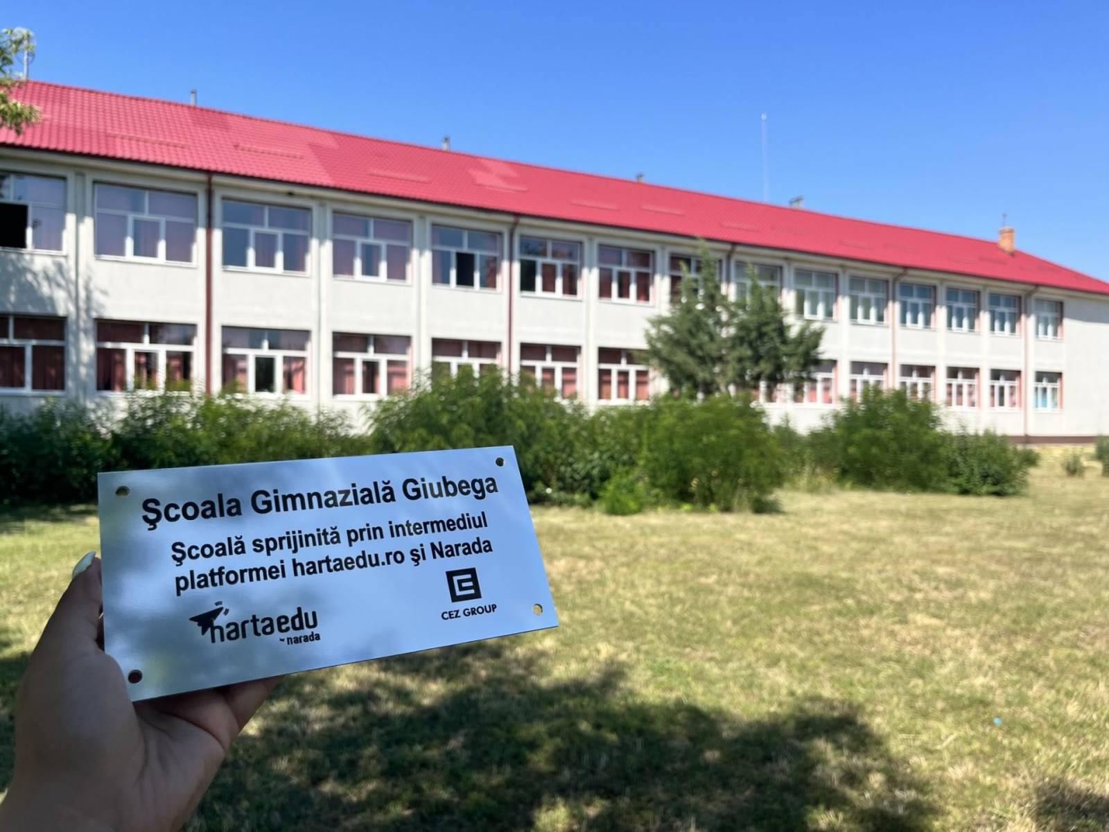 Organizația Narada și CEZ au reabilitat 3 școli în programul de CSR