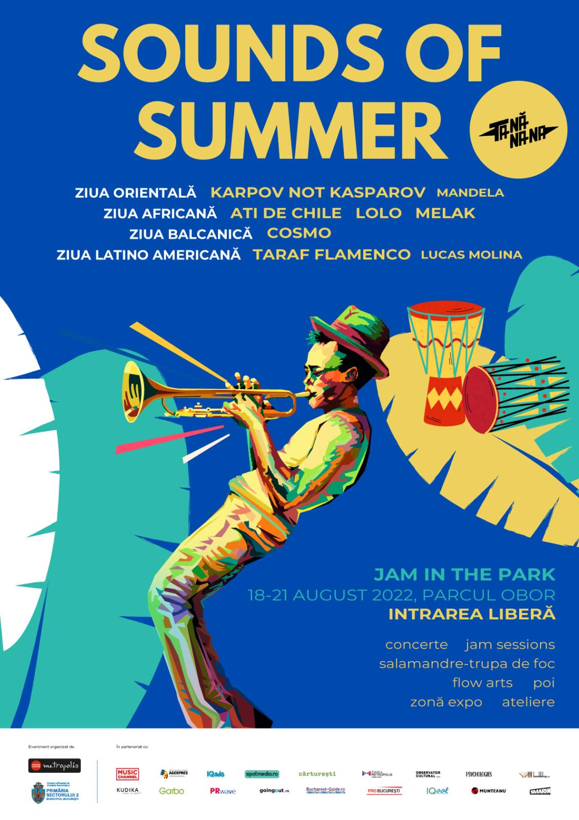 afiș Sounds of Summer – Jam in the Park 