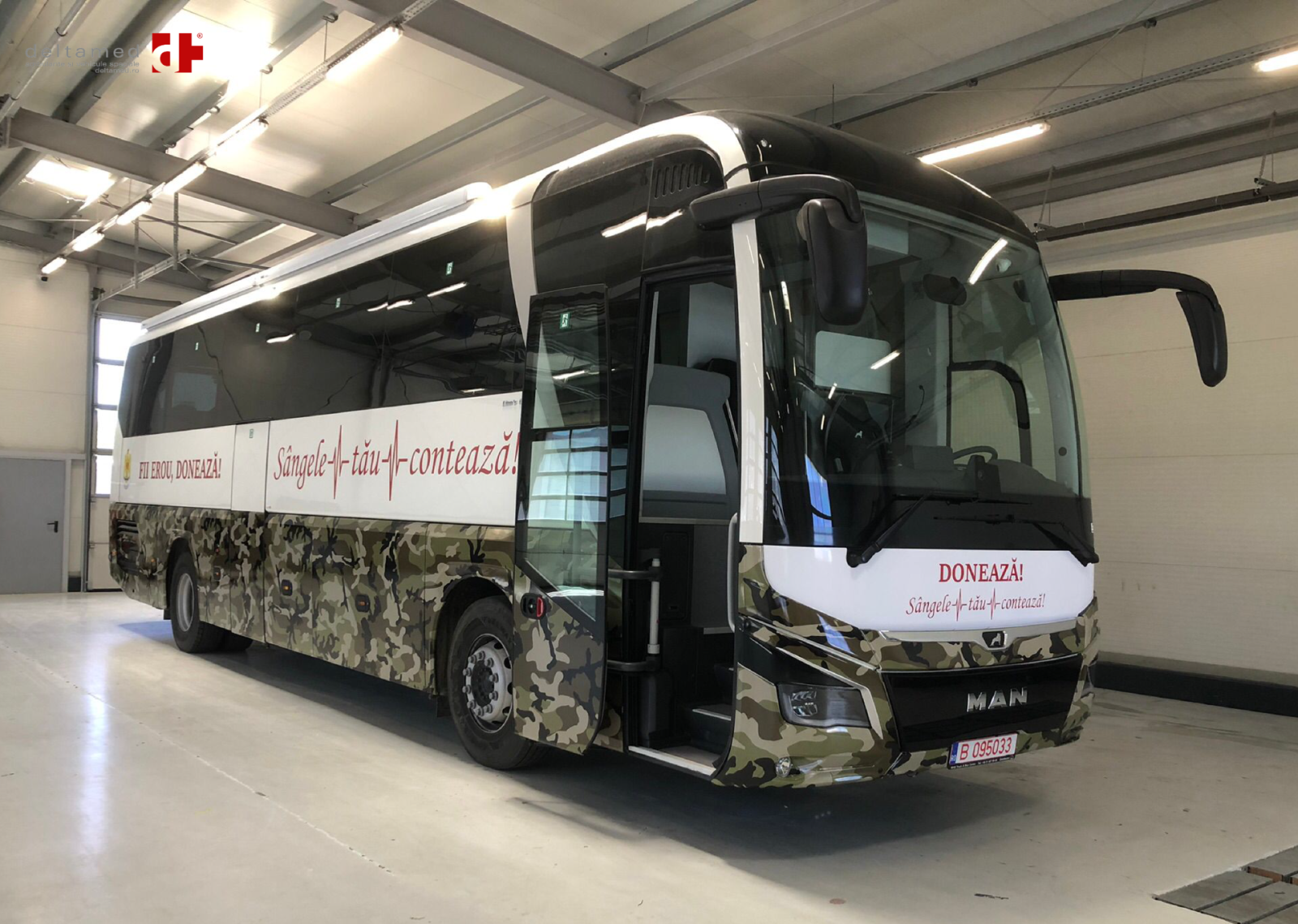 Deltamed și MHS Truck&Bus au livrat primul „Autolaborator pentru recoltare de sânge”
