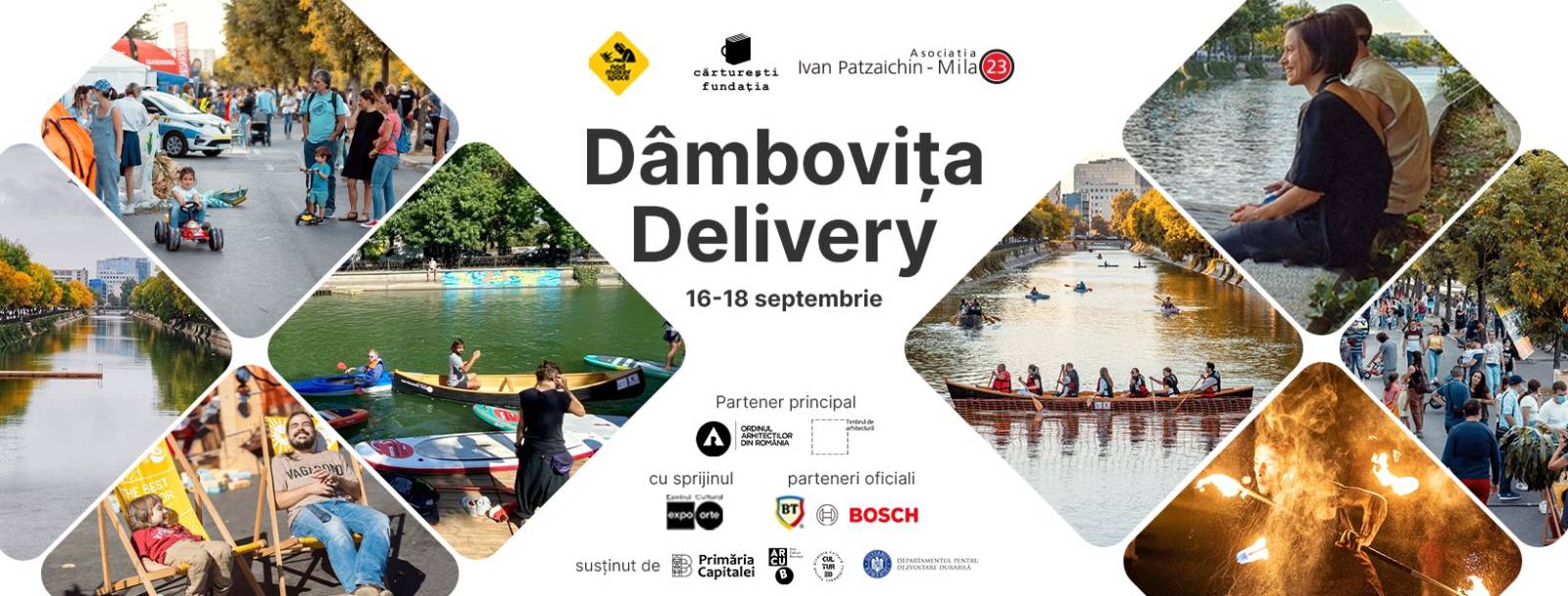 Dâmbovița Delivery va avea loc în acest weekend. Ce străzi vor fi închise în București