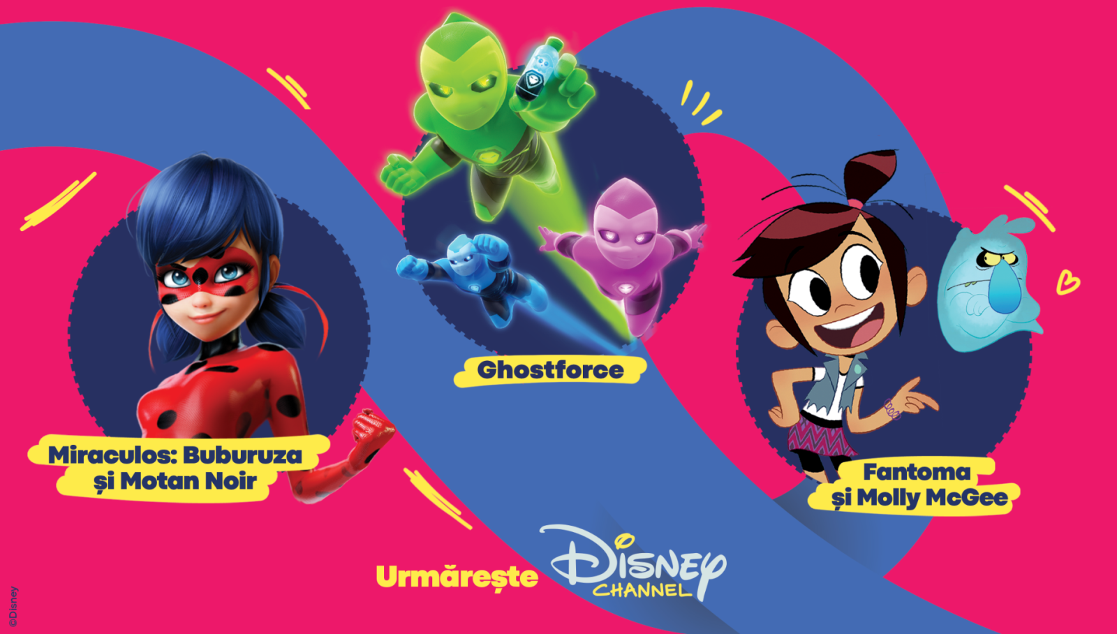 Disney Channel are o nouă identitate vizuală 