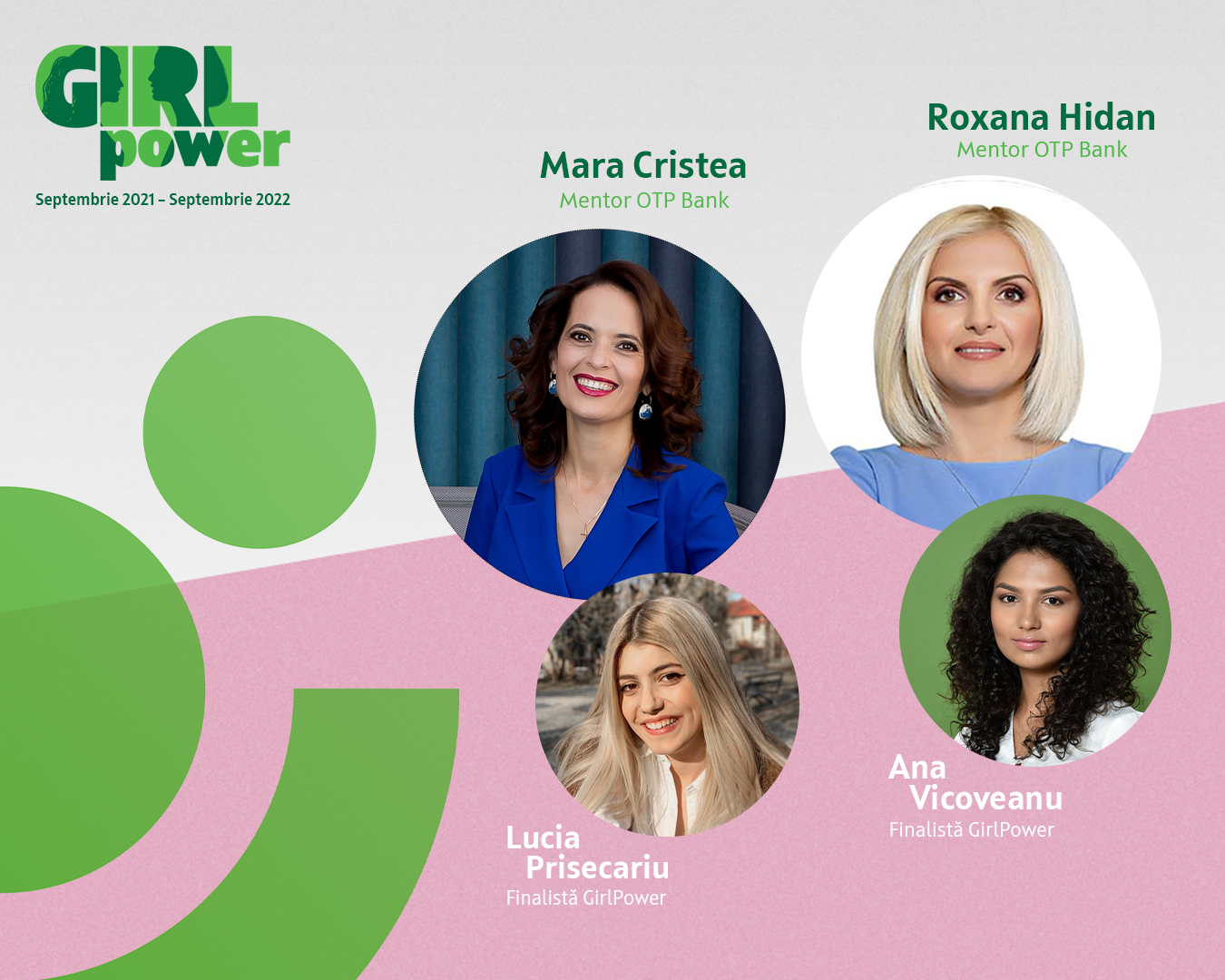 GirlPower, programul de mentorat OTP Bank, se încheie prin acordarea a două burse în valoare de 6.00...