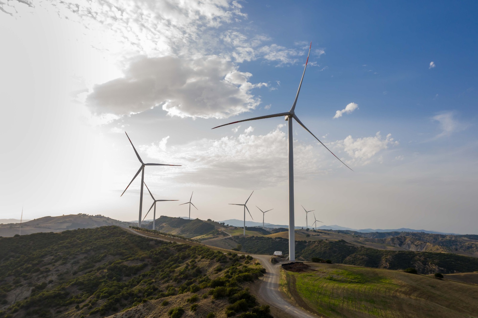 Italia crește independența energetică cu un nou parc eolian