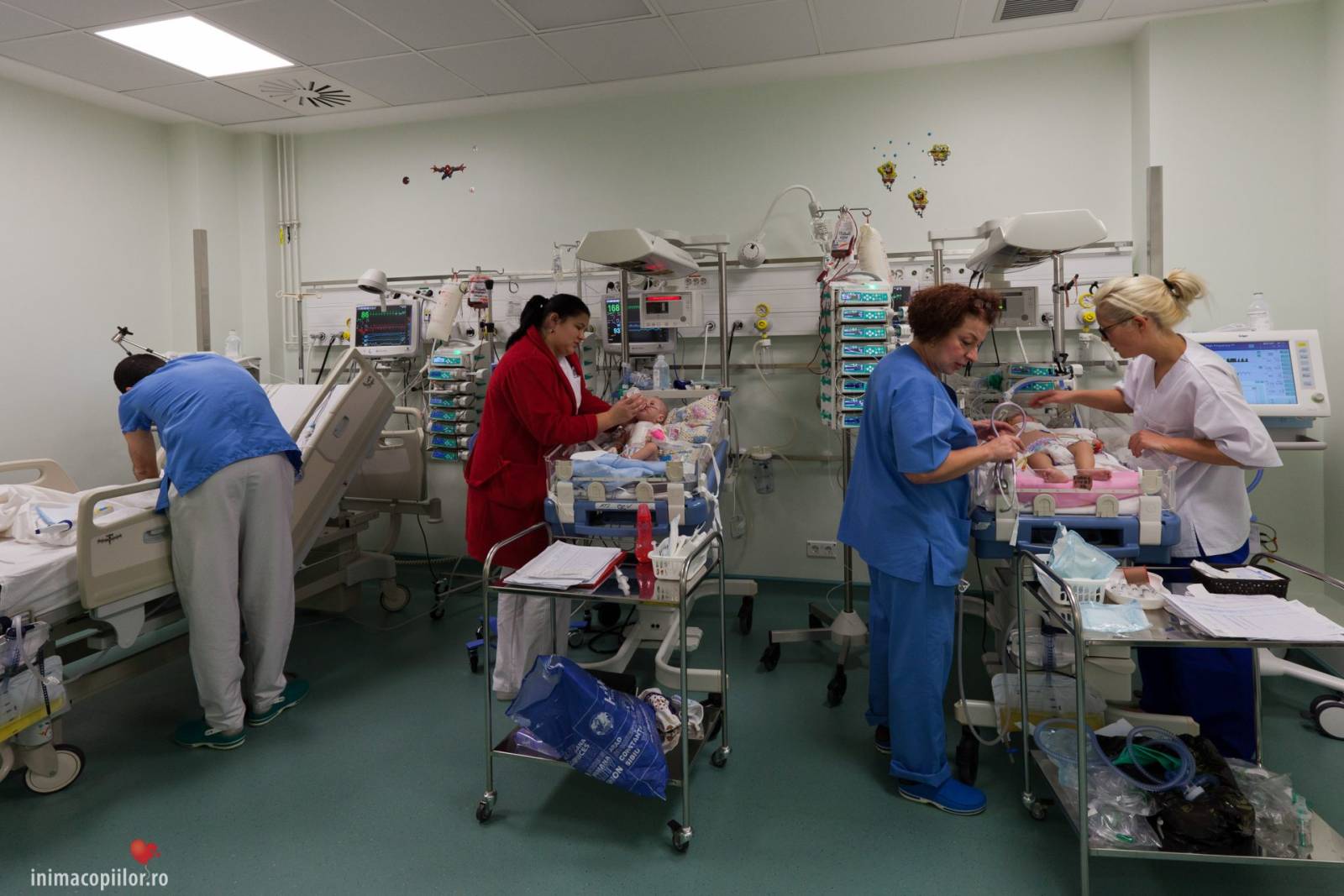 Asociația Inima Copiilor extinde Secția de Cardiochirurgie a Spitalului de Copii Marie Curie din București 2 InimaCopiilor CardiochirurgieMarieCurie terapieIntensivaCardiaca