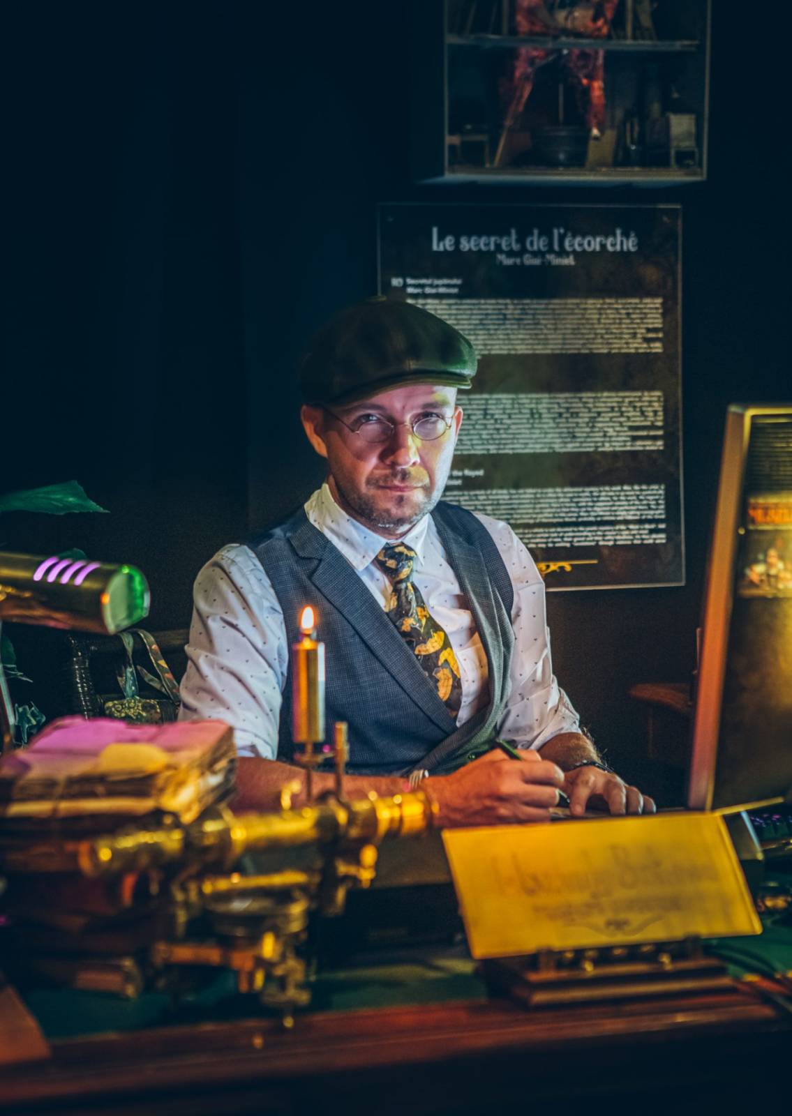 Primul Muzeu Steampunk din Europa s-a deschis la Cluj 6 Istvandi Botond