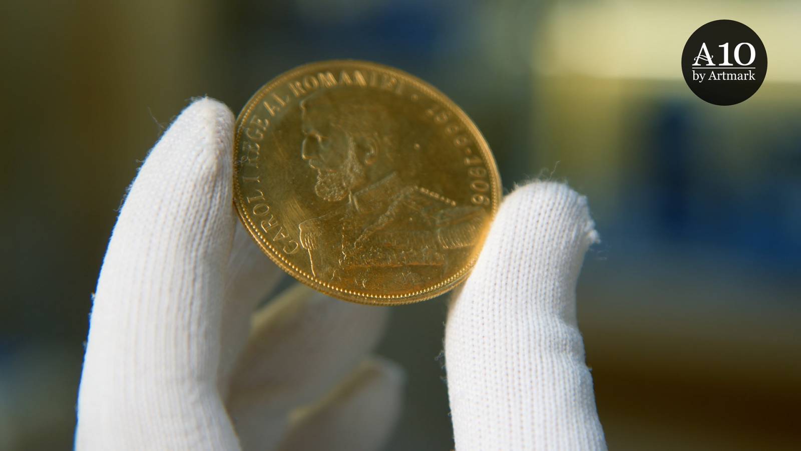Moneda din aur de la 1906