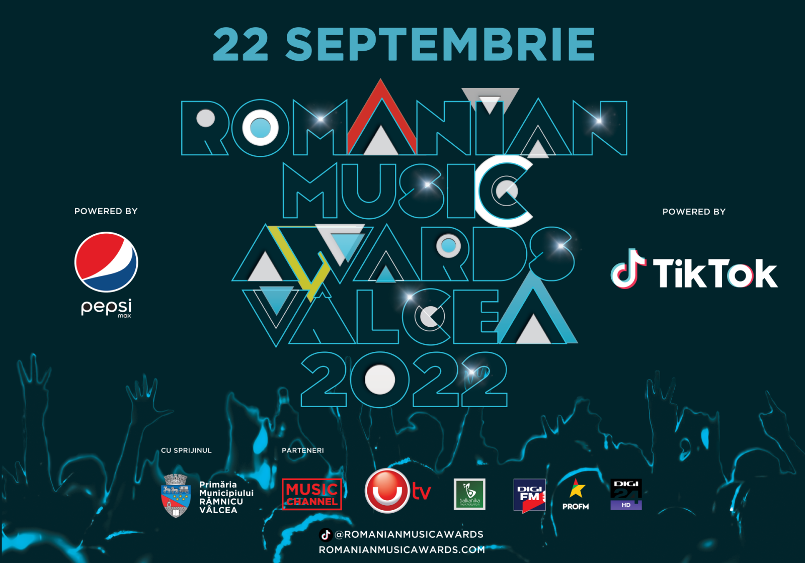TikTok va transmite în direct Romanian Music Awards