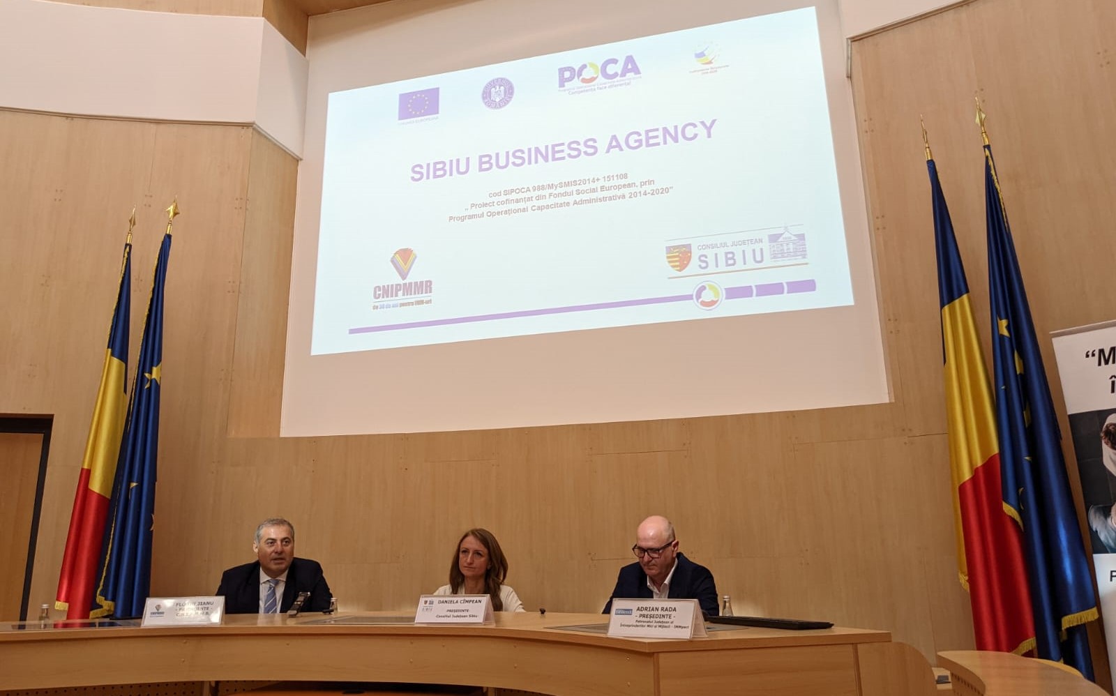 S-a lansat proiectul „Sibiu Business Agency”