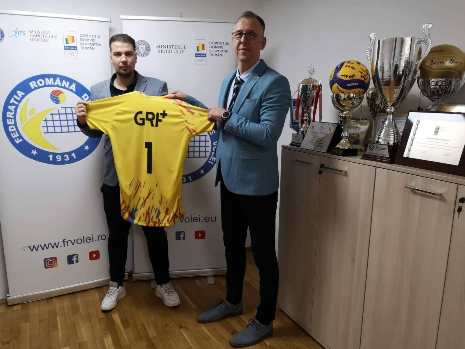 GRF+ va reprezenta Federația Română de Volei