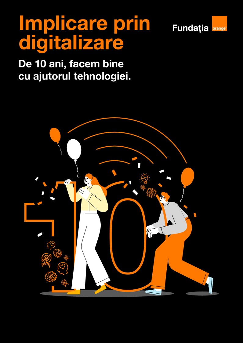 Fundația Orange lansează Digital Center, cel mai complex proiect filantropic