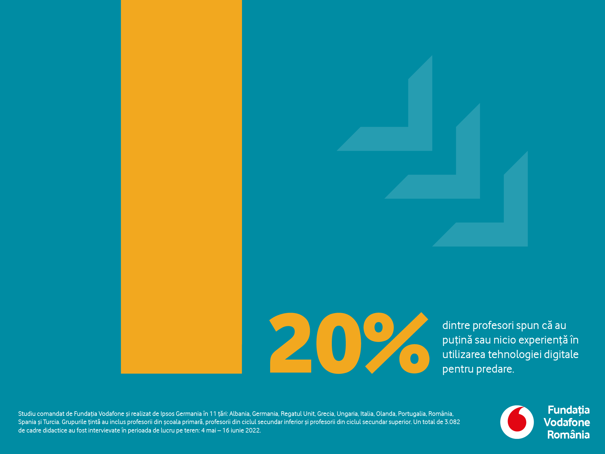 Fundatia Vodafone Infografic studiu profesori 2