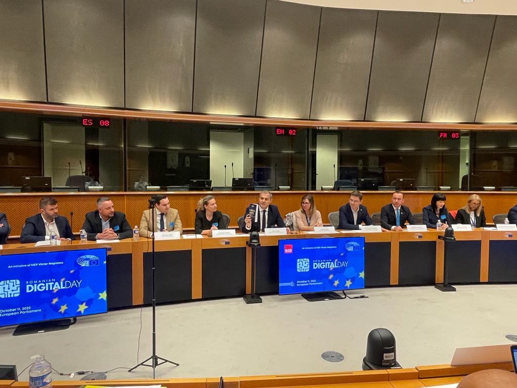 Ziua Sectorului Digital Românesc, organizată pentru prima dată la Parlamentul European