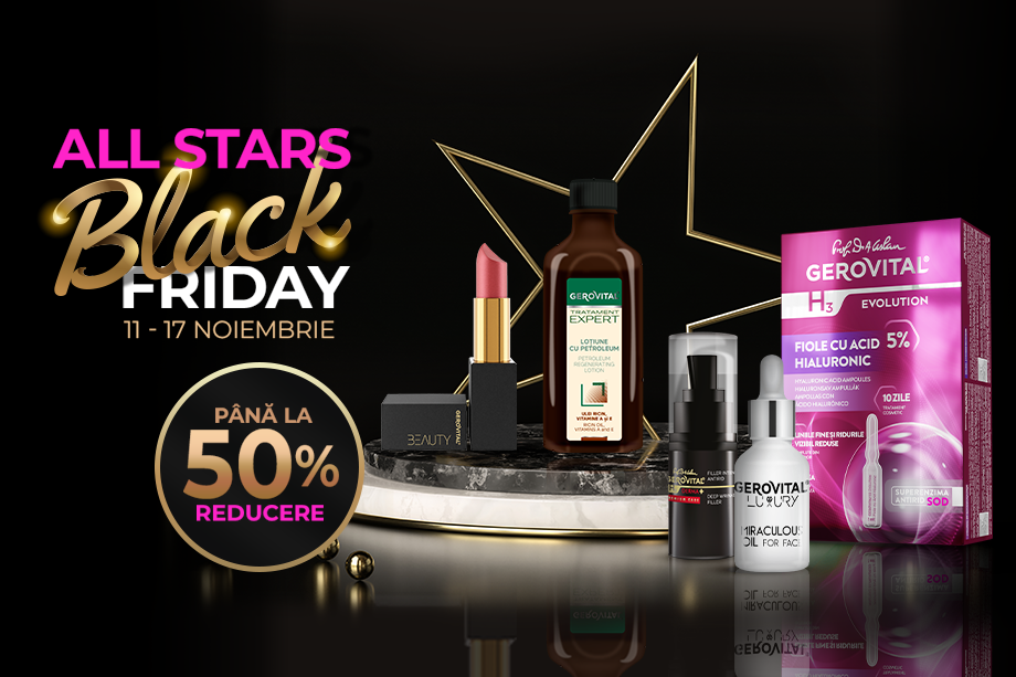 Black Friday la Farmec are loc în perioada 11 - 20 noiembrie