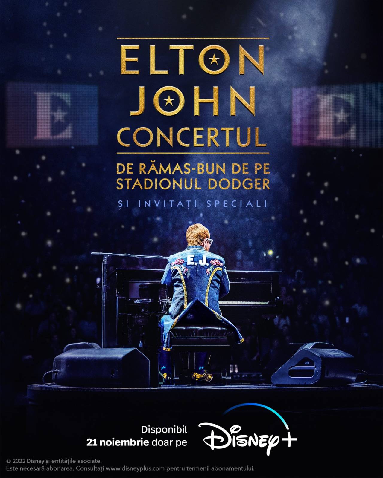 Concertul de rămas bun al lui Elton John va fi transmis de Disney+