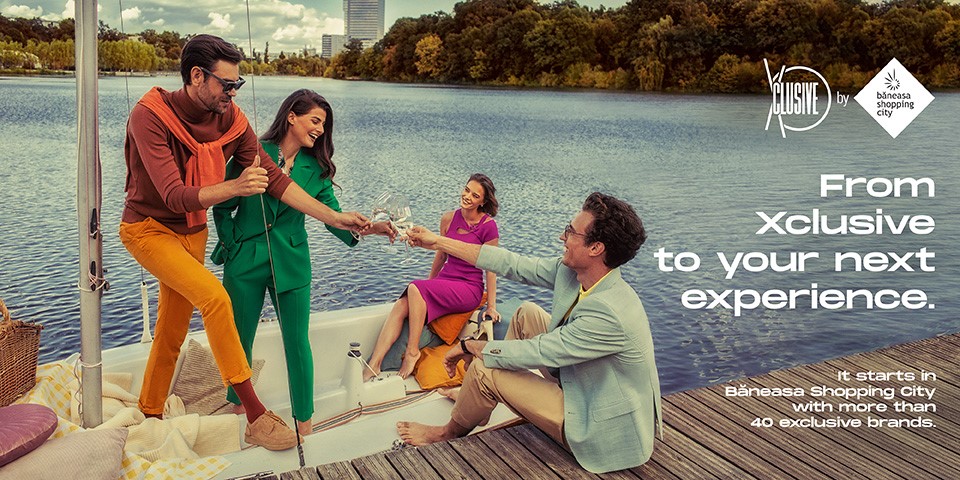 Oxygen semnează campaniile Xclusive și New Collection pentru Băneasa Shopping City