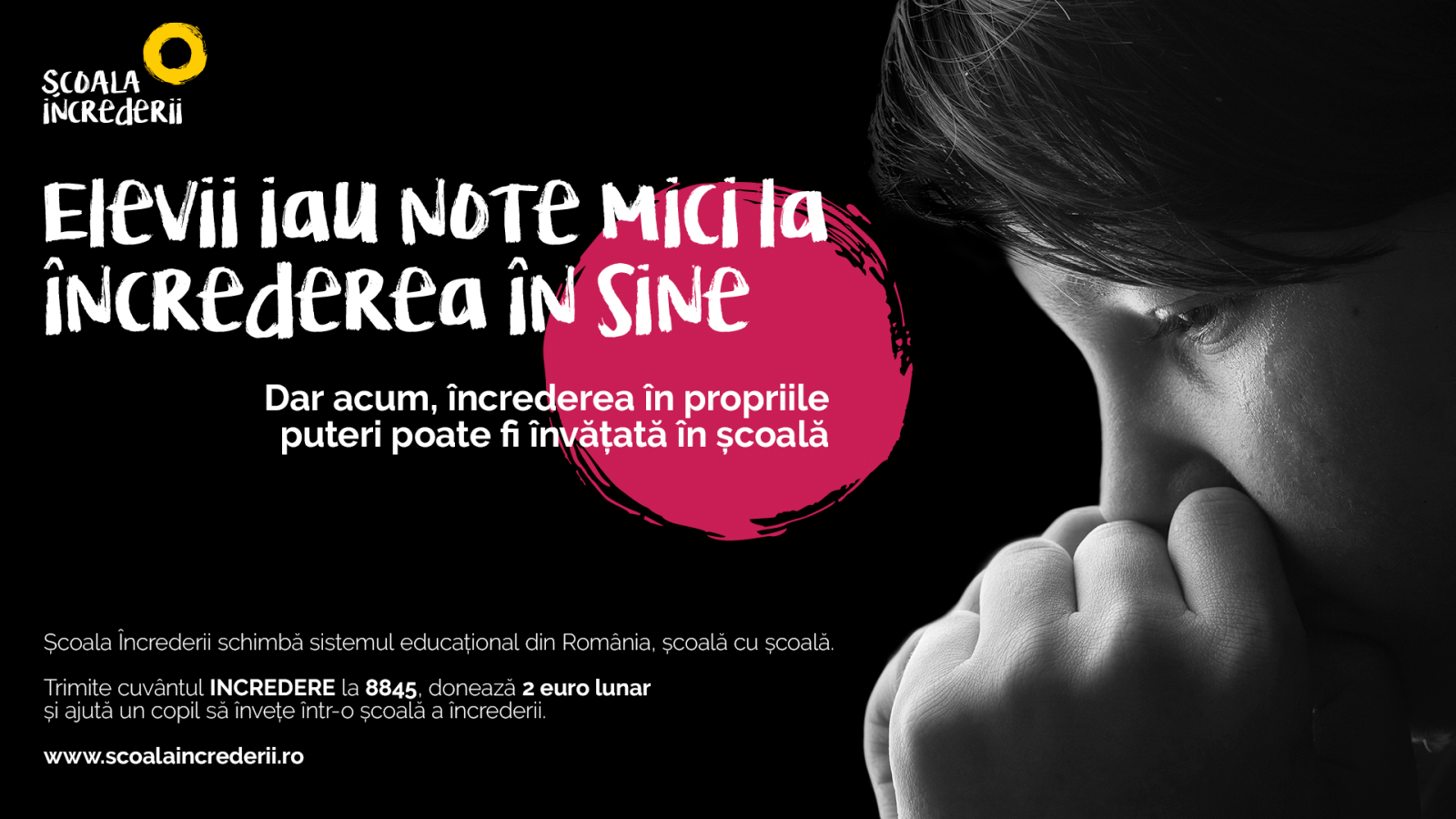 Școala Încrederii lansează campania de donații prin SMS pentru schimbarea modului în care se face educație în școlile de stat 1 Scoala Increderii Donatie SMS