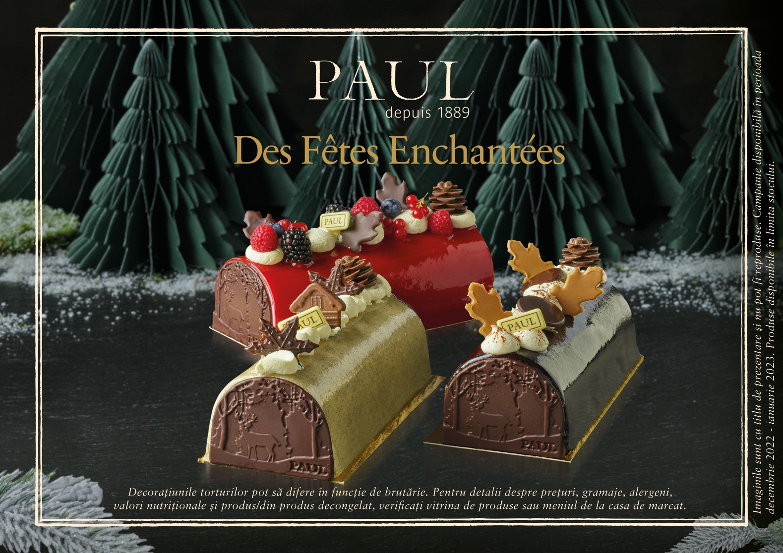 PAUL introduce în meniu peste 25 de specialități franțuzești cu tematică festivă, în ediție limitată 1 PAUL introduce în meniu peste 25 de specialități franțuzești cu tematică festivă, în ediție limitată