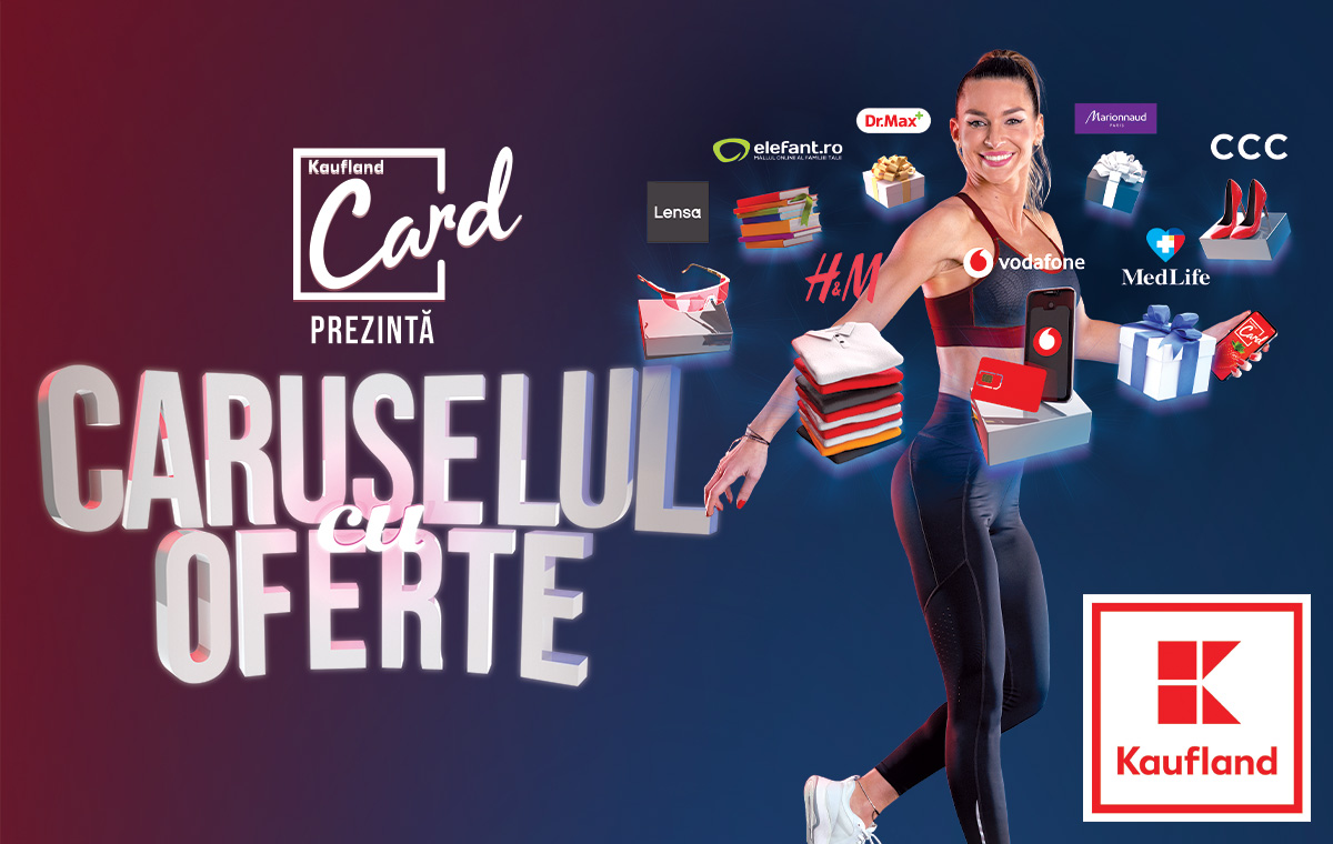 Kaufland România a lansat secțiunea „Caruselul cu oferte”, de la partenerii Kaufland Card