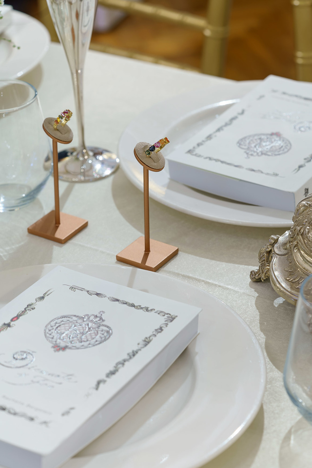 breakfast with diamonds rings