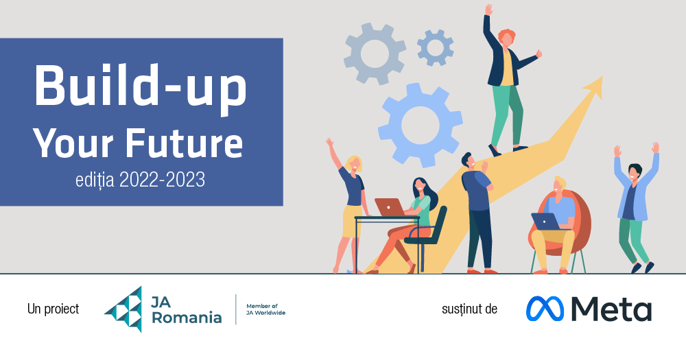 Sesiuni de mentorat cu voluntari Meta, în cadrul proiectului Build-up Your Future