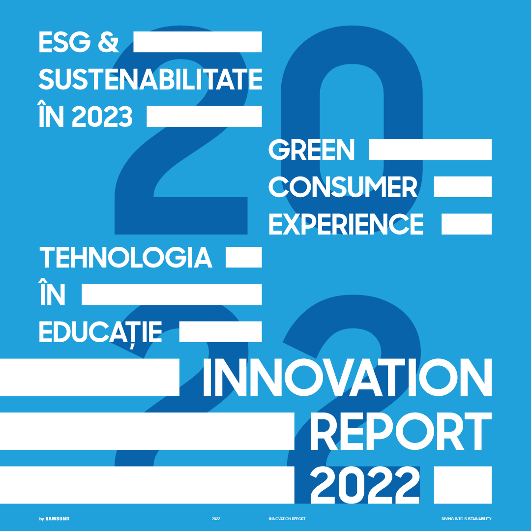 Innovation Report 2023 by Samsung: Sustenabilitate, Re:Boot, Educație