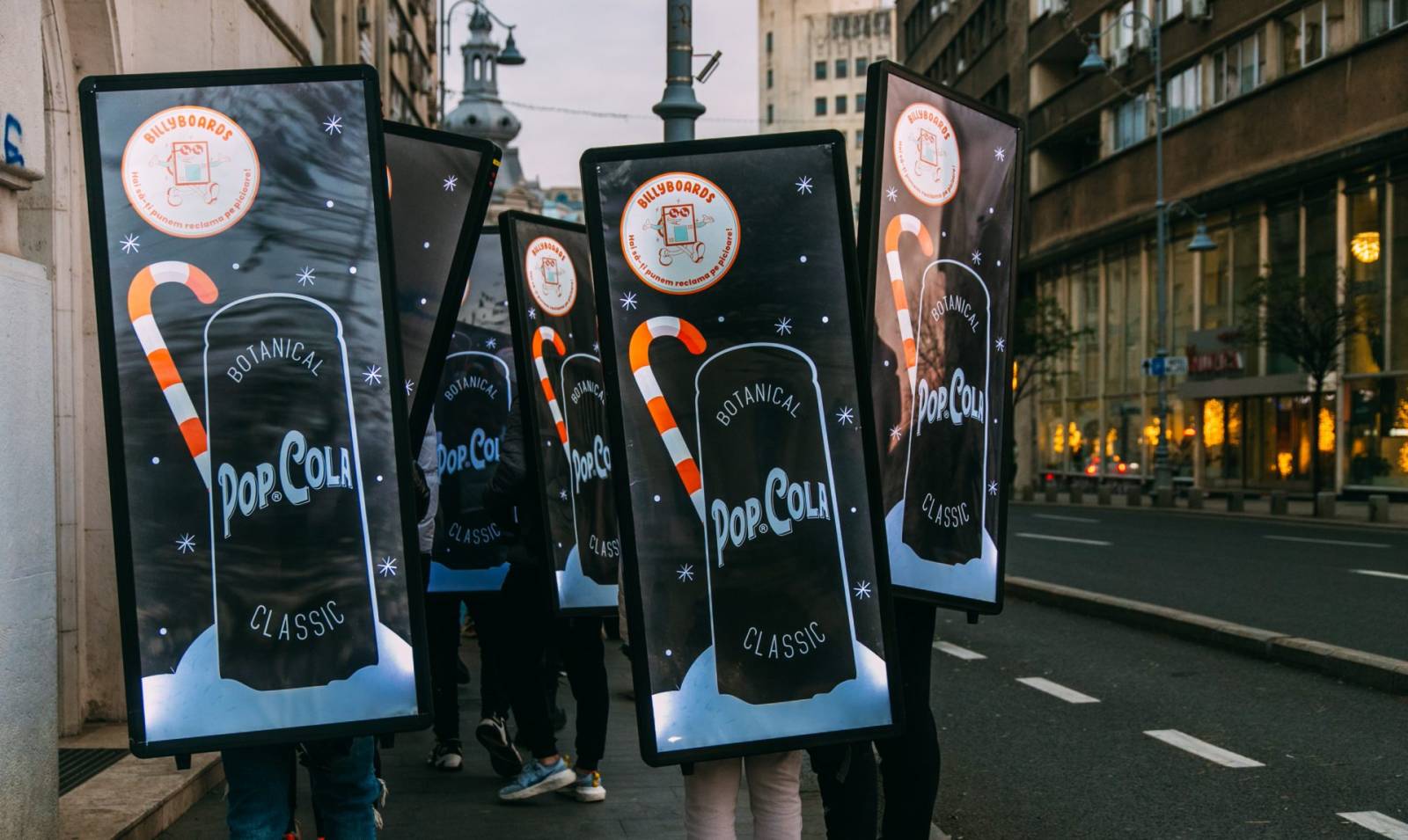 Campanie de awareness inedită creată de Billyboards pentru Pop Cola