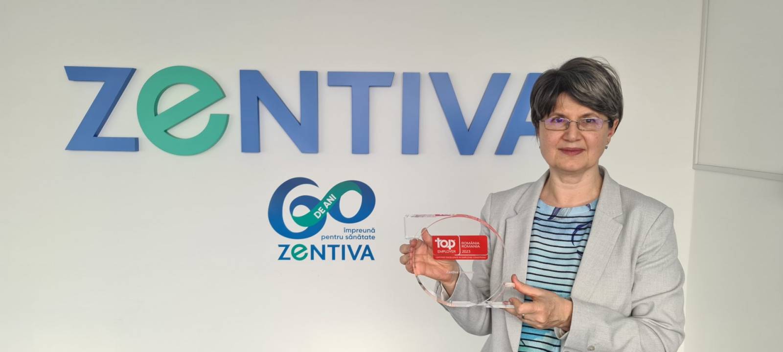 Zentiva România primește certificarea Top Employer 2023 și este reconfirmată printre cei mai aprecia...