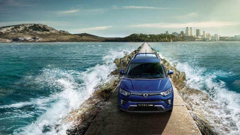 SsangYong KG tivoli grand front