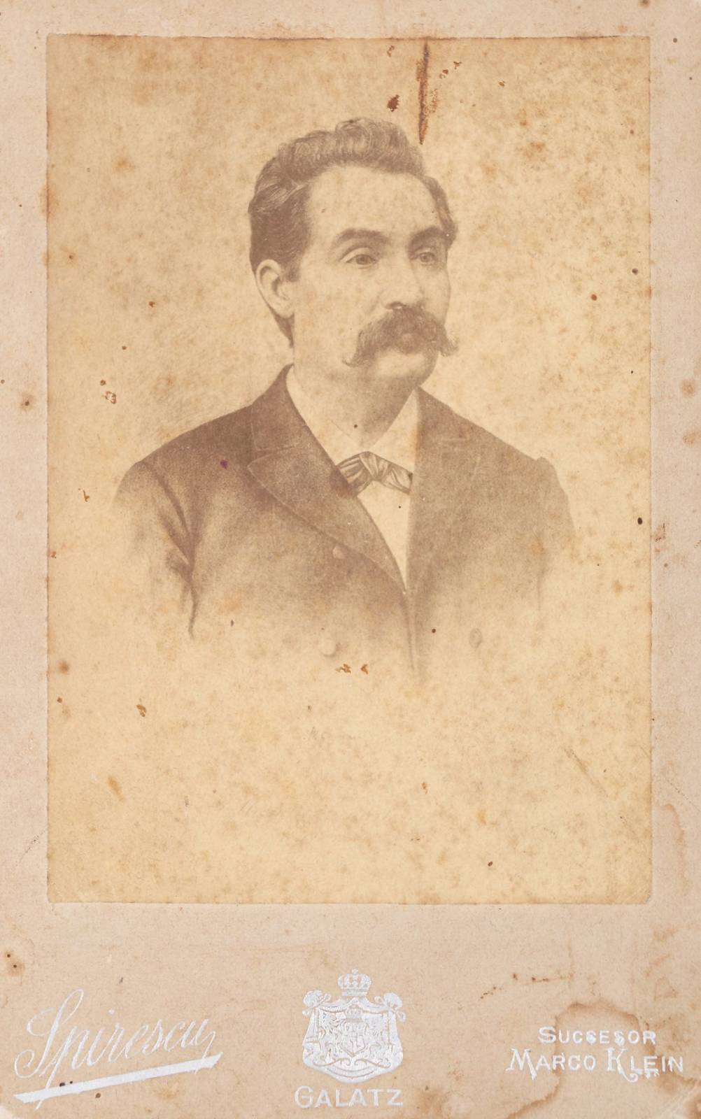 Ultima fotografie cunoscuta a poetului Mihai Eminescu va fi expusa la Palatul Cesianu Racovita pe 15 ianuarie