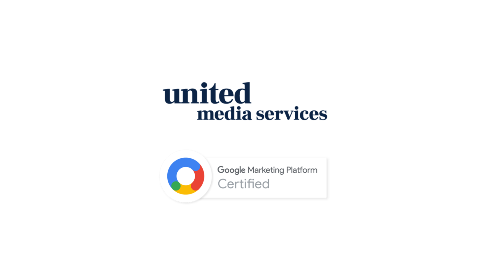 United Media Services este prima agenție de media full-service din România care devine Google Market...