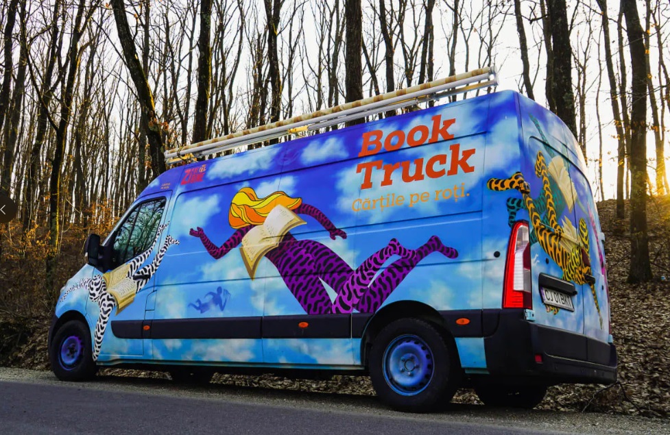 Al doilea BookTruck, bibilioteca mobilă pentru copiii de la sate, va fi inaugurat de Ziua Națională ...