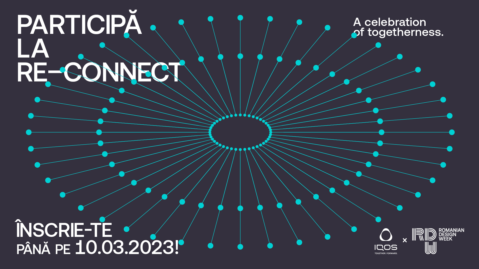 RE-CONNECT, a celebration of togetherness: concurs pentru instalația imersivă Romanian Design Week 2...