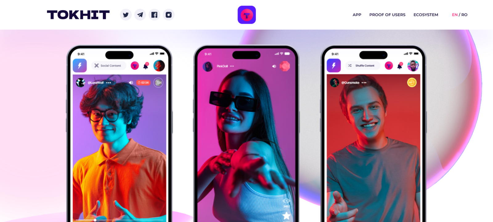 TOKHIT, aplicație de Social Network dezvoltată de un startup românesc, anunță că a obținut o finanța...